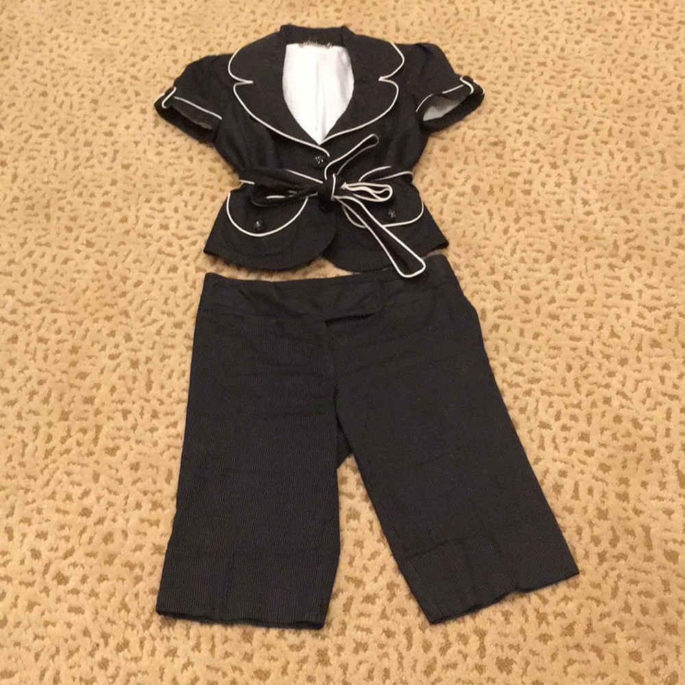 Bebe 2 piece work suit